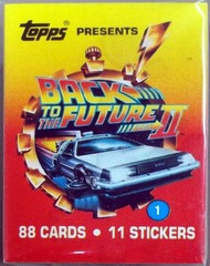 Back to the Future 2 Card Set w/ Stickers © 1989 Topps